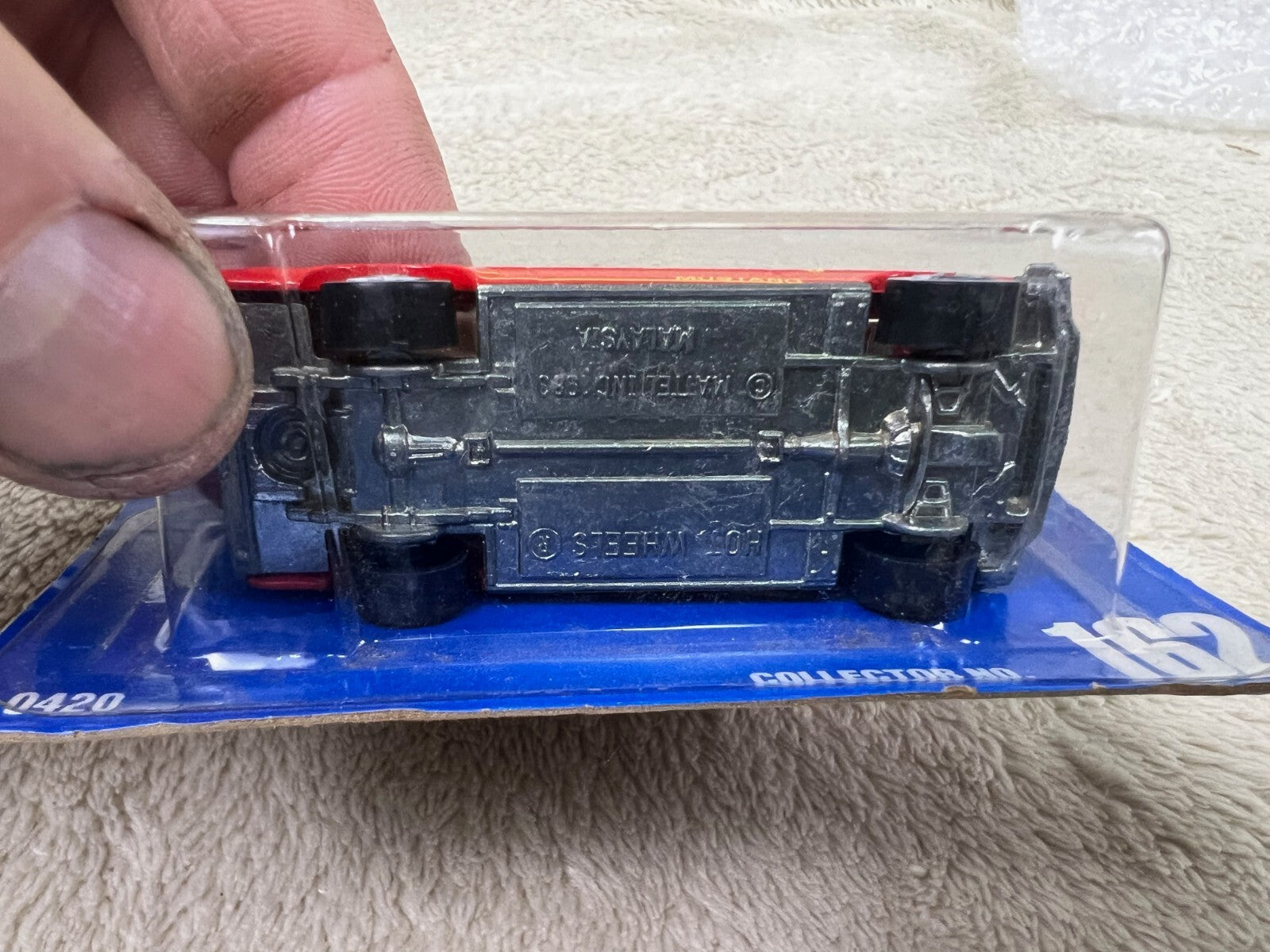 🇺🇸🇺🇸Mattel Hot Wheels '65 Mustang Convertible #162 Blue Card HW13🇺🇸🇺🇸