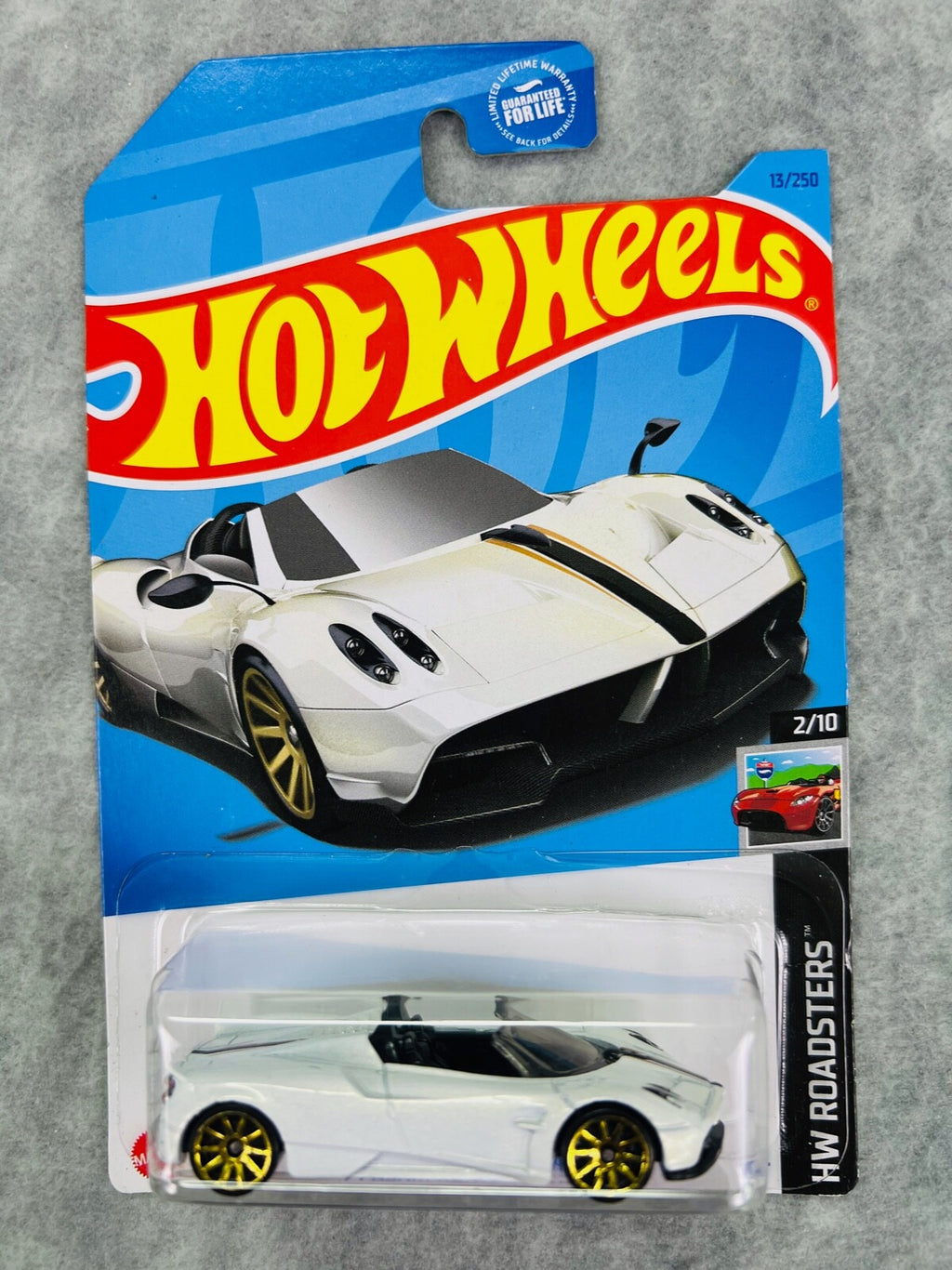 🇮🇹🇮🇹Hotwheels '17 Pagani Huayra Roadster #13/250 HW Roadsters H24🇮🇹🇮🇹