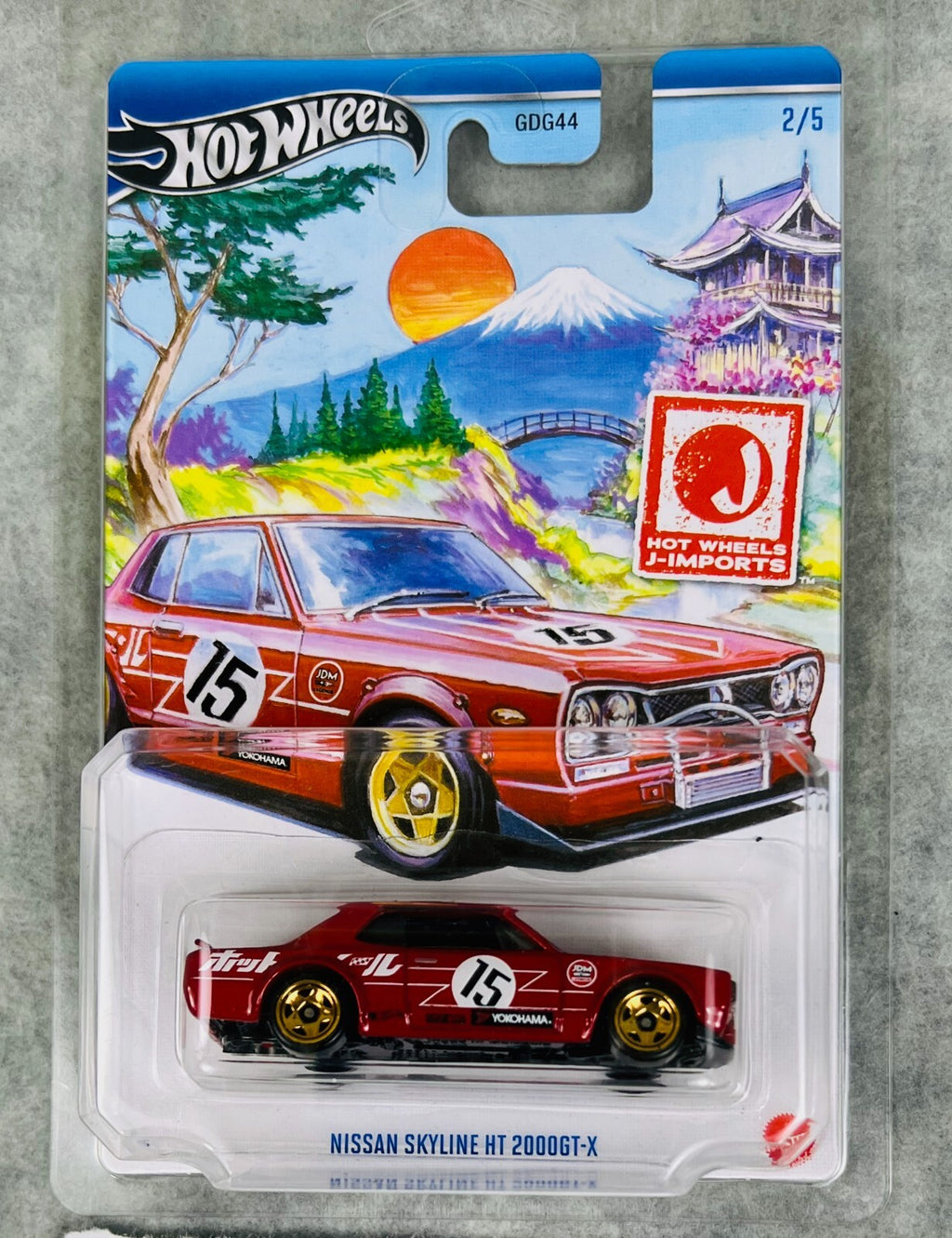 🔥🔥Hot Wheels 2024 J-Imports Nissan Skyline H/T 2000GT-X #2/5 H30🔥🔥