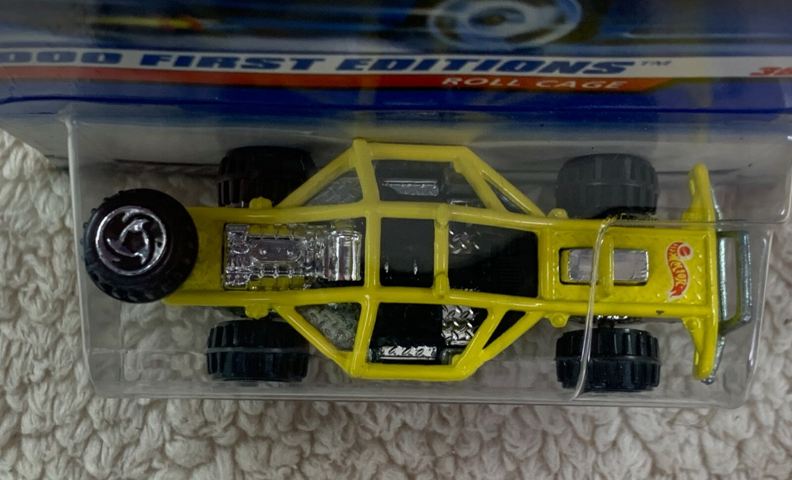 ***2000 Hot Wheels First Editions #31/36 Roll Cage Yellow Dune Buggy NEW  HW05**