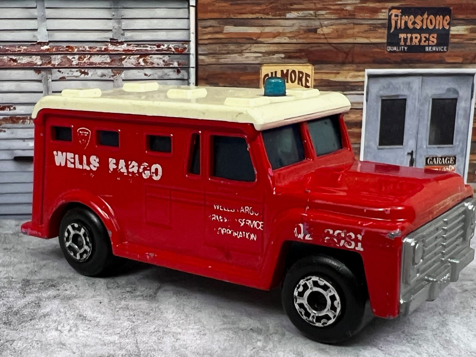 🔥Vintage Diecast Matchbox Toys Made England Lesney Well Fargo Armored Truck C3
