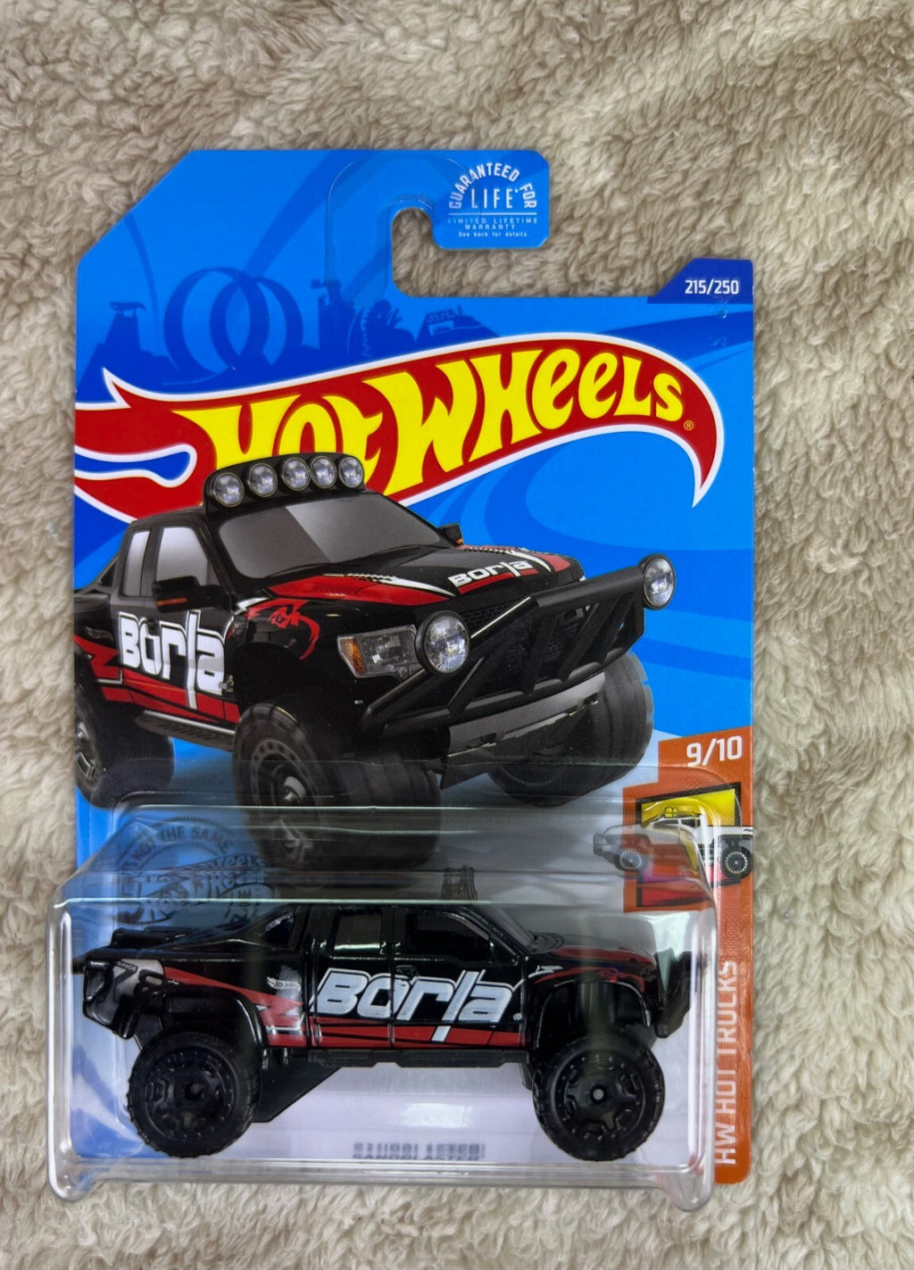 🔥🔥🔥🔥Hot Wheels HW Hot Trucks Sandblaster Borla Black HW18🔥🔥🔥🔥