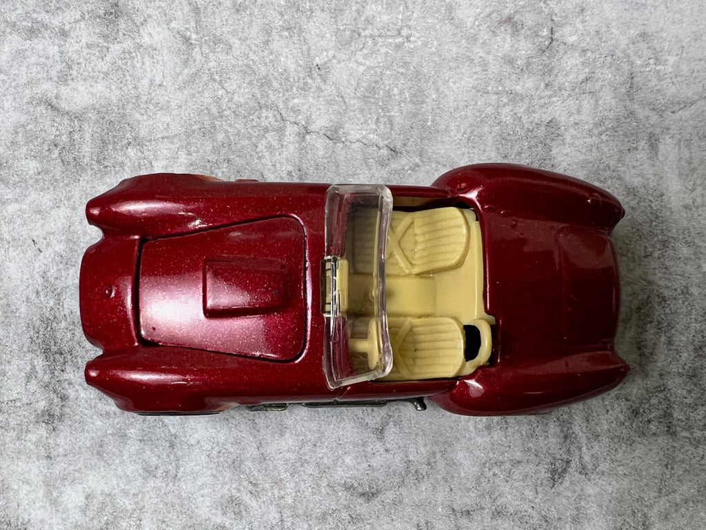 🔥🔥🔥Hot Wheels 1:64 1982 Shelby Cobra Convertible Red w/Flames C9🔥🔥🔥
