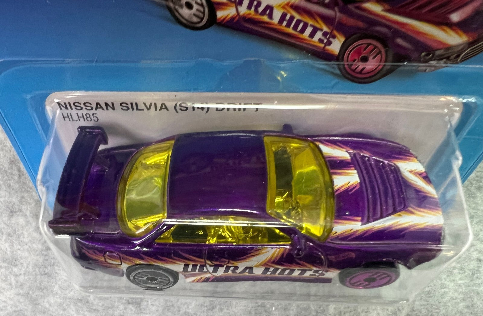🎌🎌🎌 Hot Wheels Ultra Hots Nissan Silvia (s14) Drift Purple H24🎌🎌🎌