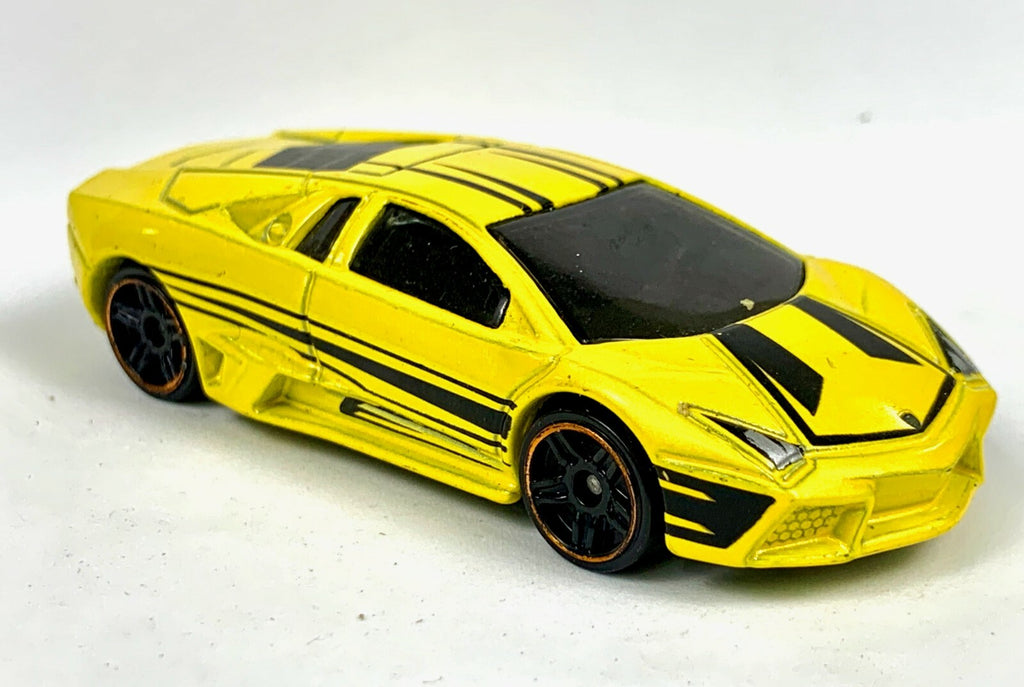 🔥🔥🔥Hot Wheels Lamborghini Reventon 1:64 Diecast Toy Car Yellow N4024🔥🔥🔥