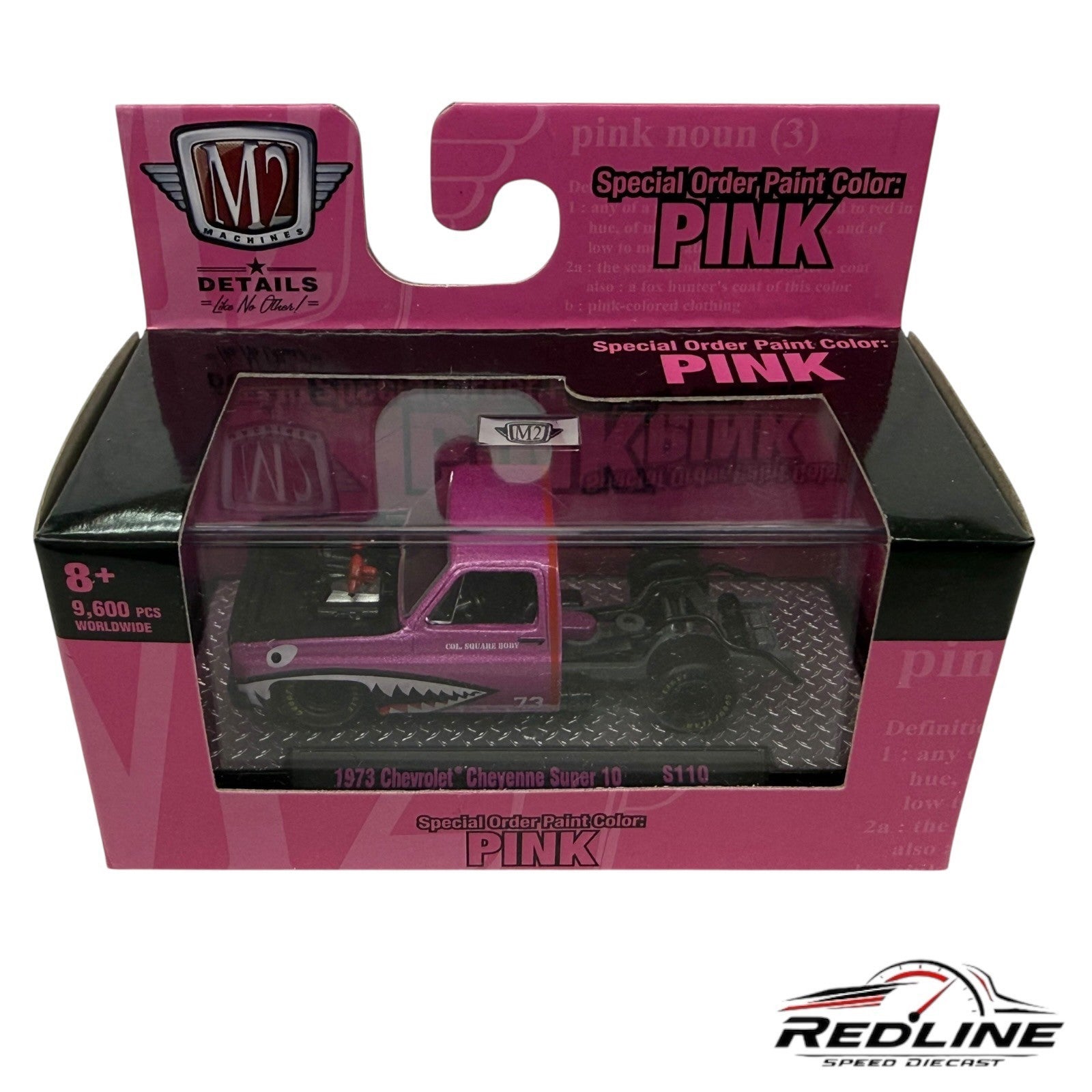 🇺🇸M2 Special Order Paint Pink 1973 Chevrolet Cheyenne Super 10 H36🇺🇸