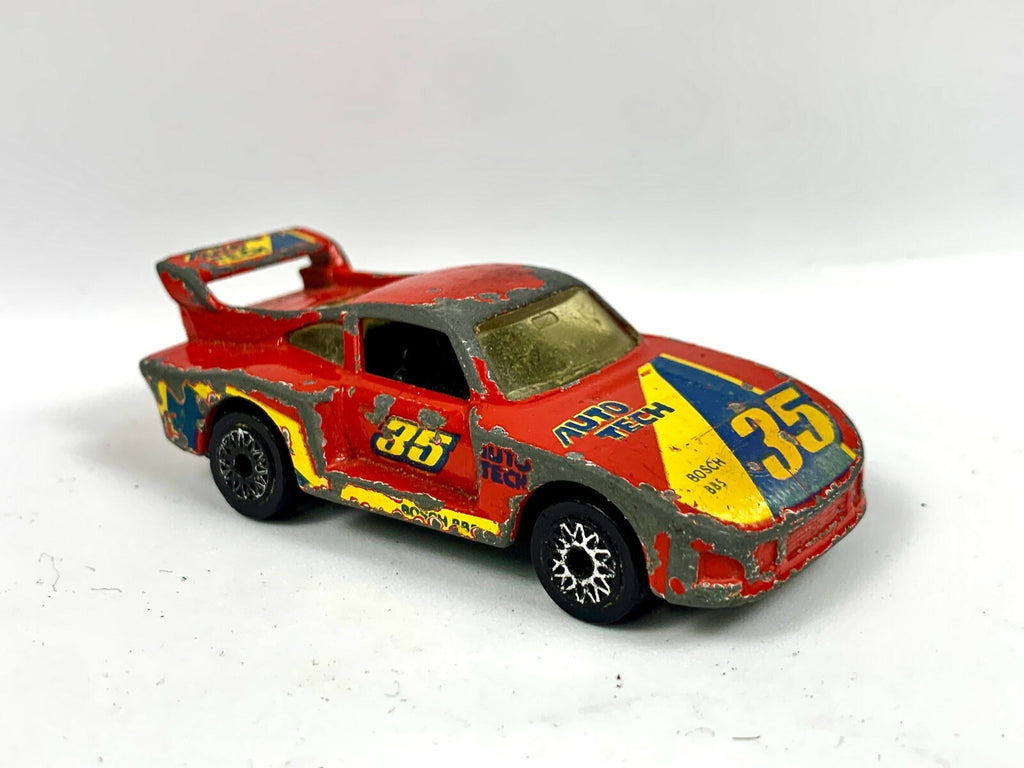 🔥1983 Matchbox Racing Porsche 935 Red AUTO Tech Macau 1:57 Scale Hotwheels🔥