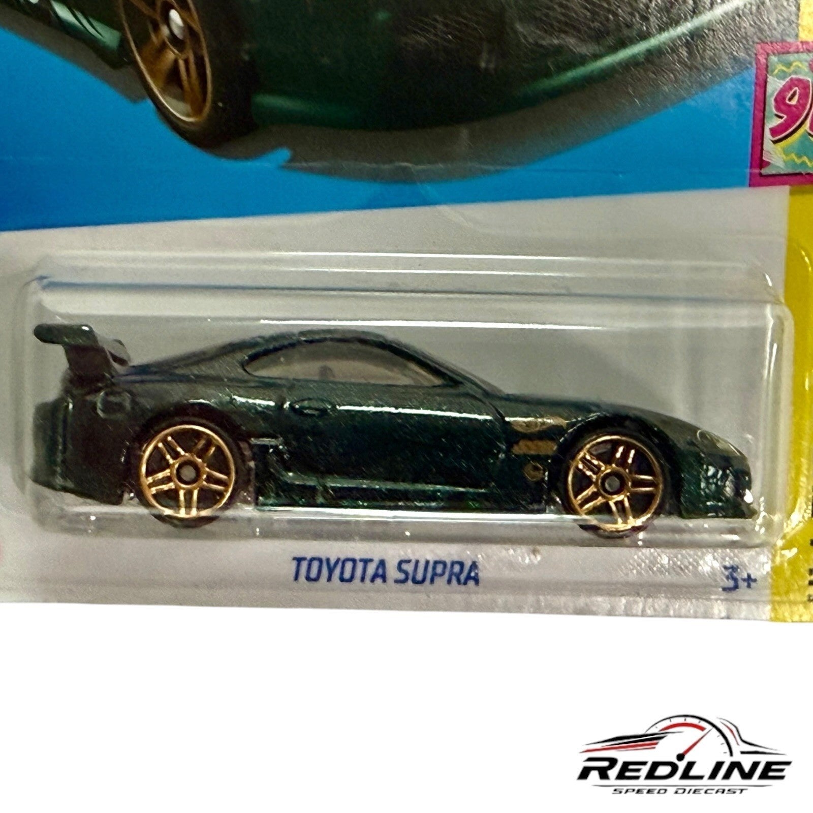 🎌Hot Wheels Toyota Supra Green Gold HW The '90s H30🎌