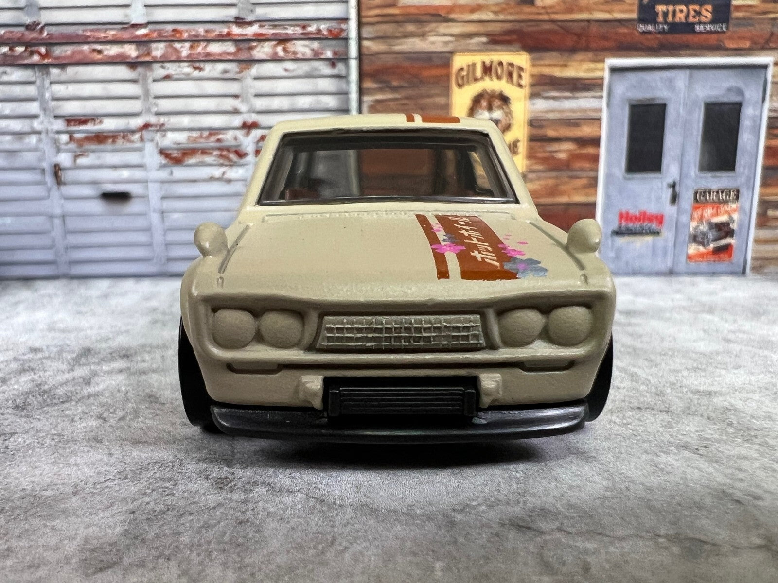 🔥🔥🔥🔥Hot Wheels Tan '71 Datsun 510 Wagon Nightburnerz🔥🔥🔥🔥