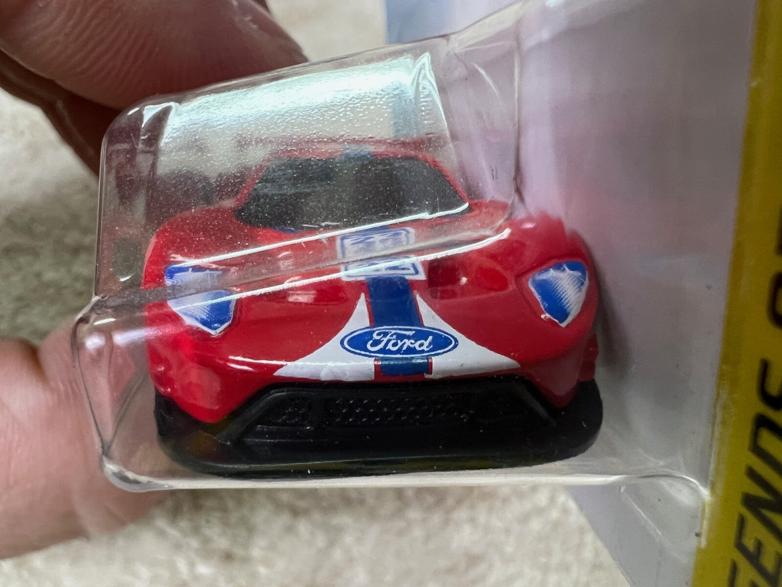 🇺🇸🇺🇸Hot Wheels Legends of Speed Series 2016 Ford GT Race Red HW18🇺🇸🇺🇸