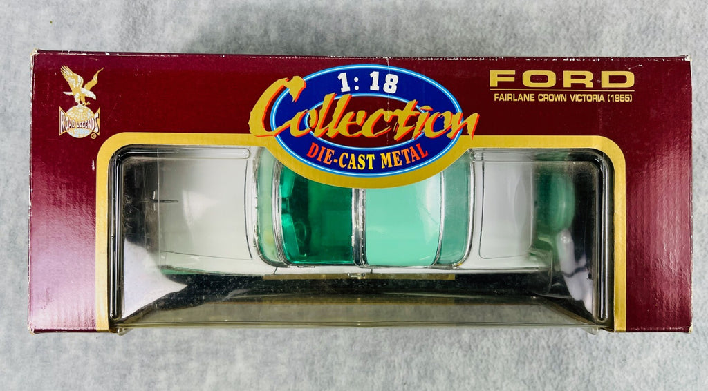🇺🇸🇺🇸Road Legends 1955 Ford Fairlane Crown Victoria  1/18 Scale Green🇺🇸🇺🇸