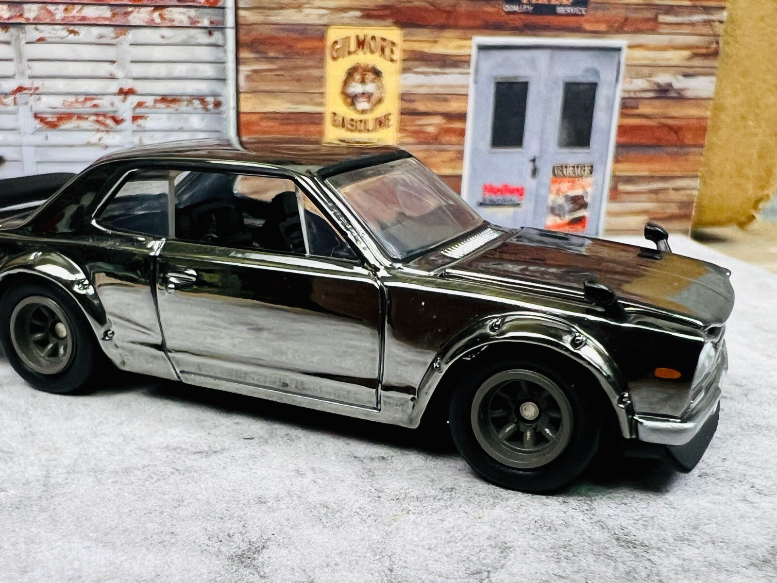 🔥Hot Wheels Redline Club RLC 1972 Nissan Skyline H/T 2000GT-R Chrome C11🔥
