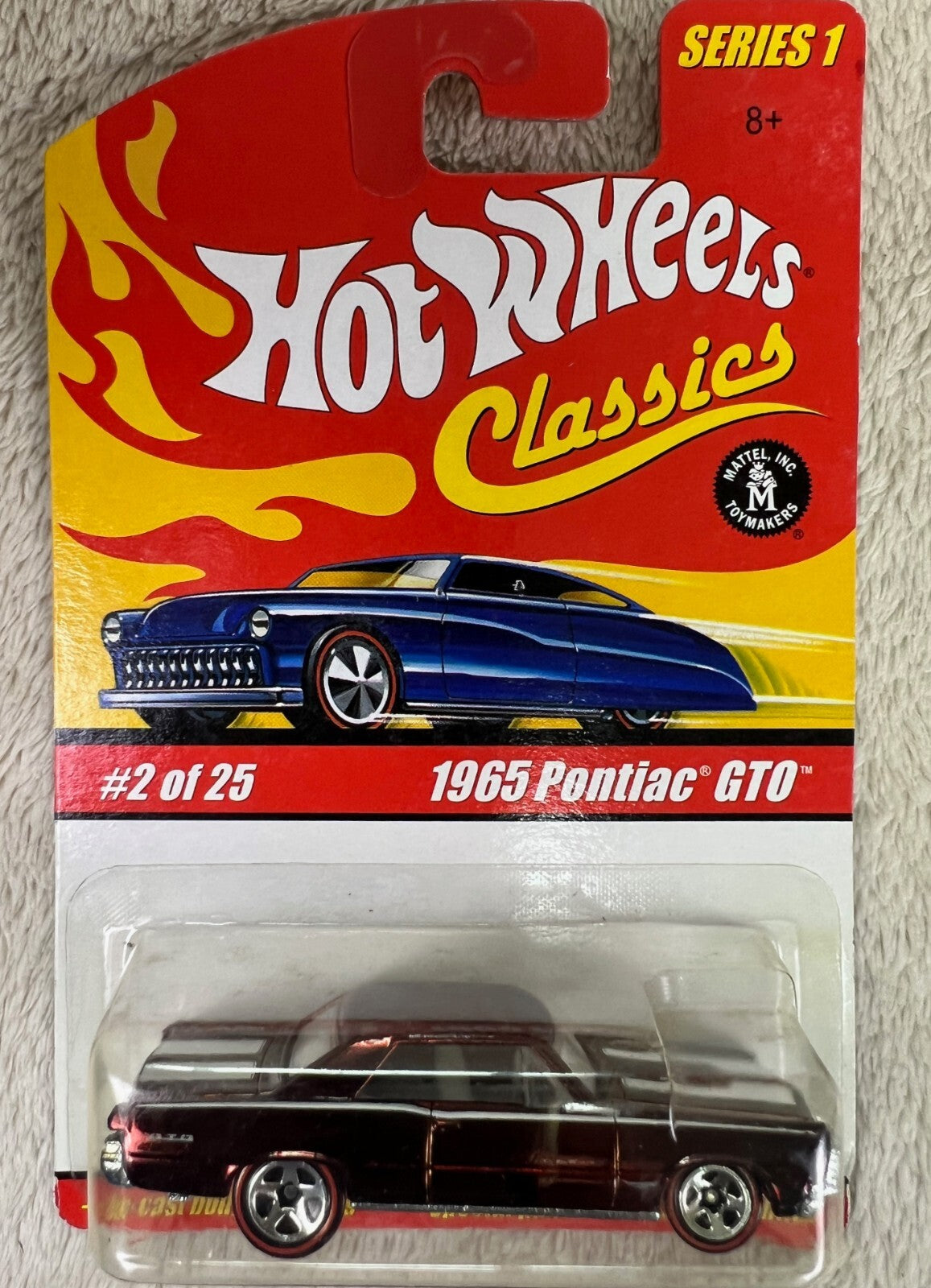🔥🔥🔥🔥Hot Wheels Classics Series 1 1965 Pontiac GTO 1/64 Scale HW13🔥🔥🔥🔥