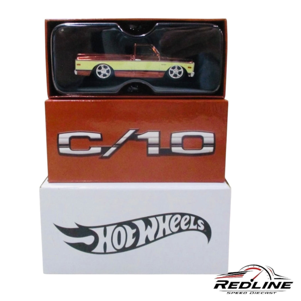 🇺🇸Hot Wheels RLC 69 Chevrolet C10 Pickup Truck Root Beer Brown SEALED BOX H33