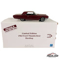 🦅🦅Danbury Mint Limited Edition 1964 Ford Thunderbird Hardtop 1:24 C2🦅🦅