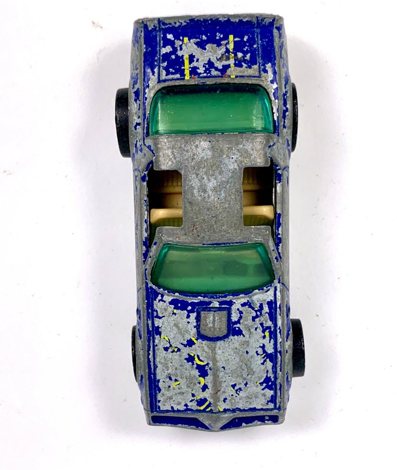 🔥Vintage Hot Wheels Mattel 1977 Hot Bird Pontiac Firebird Rare Blue Hong Kong🔥