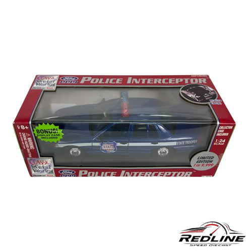 Classic Metal Works Wisconsin State Patrol Trooper Police Interceptor 1:24 C2