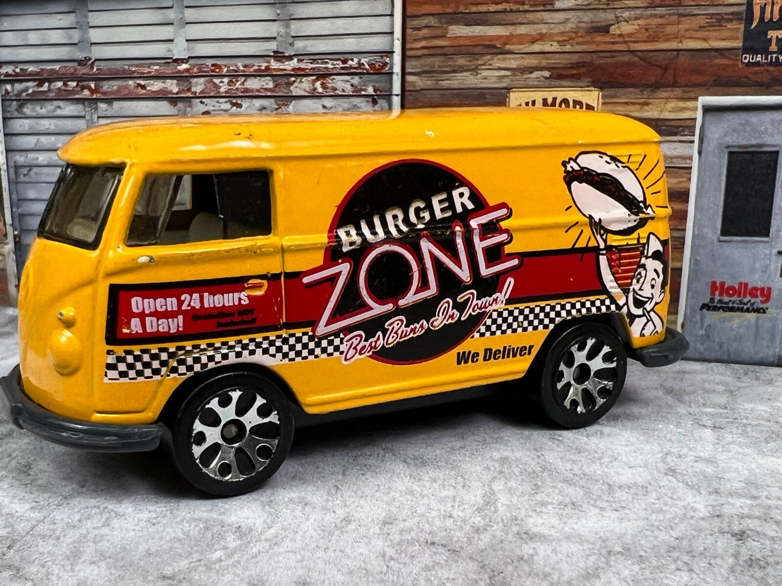🔥🔥🔥1:58 Matchbox '67 VW Delivery Van from 2005 Burger Zone C1🔥🔥🔥