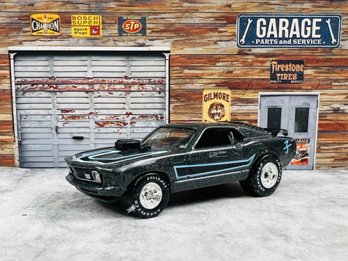 🔥Hot Wheels Mustang Mach 1 8th Annual Collectors Nationals Charcoal Variant C22