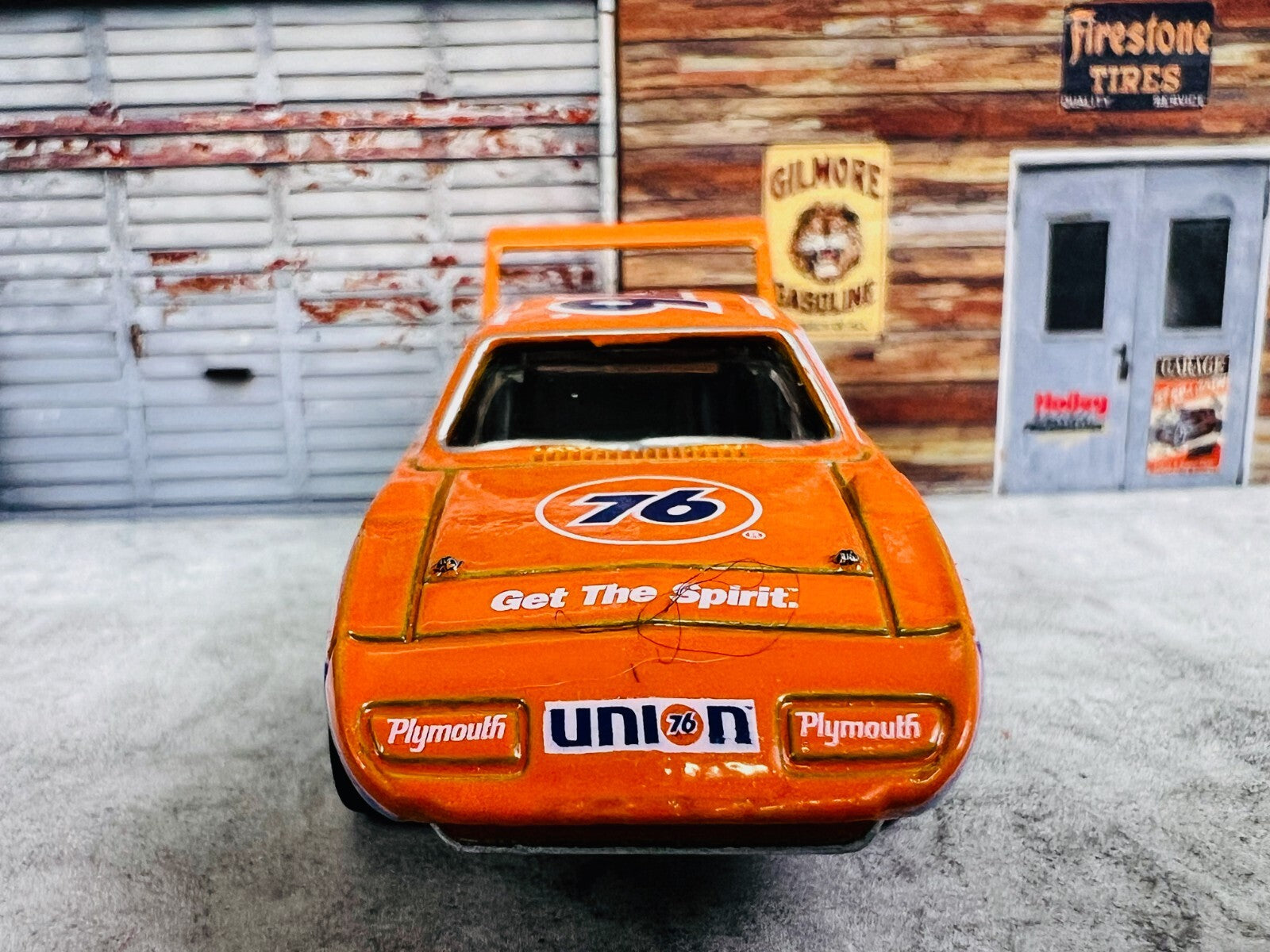 🇺🇸🇺🇸🇺🇸HotwheelS 1970 Plymouth Superbird Union 76 Loose C19🇺🇸🇺🇸🇺🇸