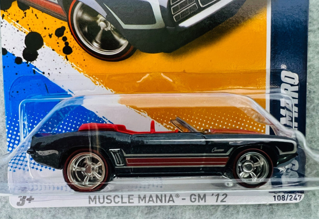 🇺🇸Hot Wheels SUPER Treasure Hunt '69 CHEVY CAMARO FACTORY SEALED H31🇺🇸