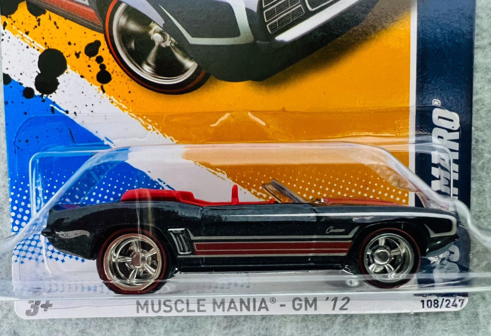 🇺🇸Hot Wheels SUPER Treasure Hunt '69 CHEVY CAMARO FACTORY SEALED H31🇺🇸