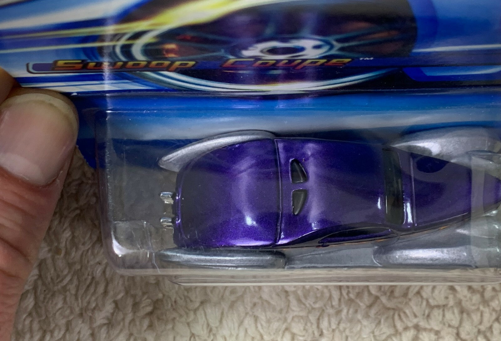 ****Mattel Hot Wheels 2005 Die Cast Scale 1:64 Swoop Coupe Purple/Silver HW05***