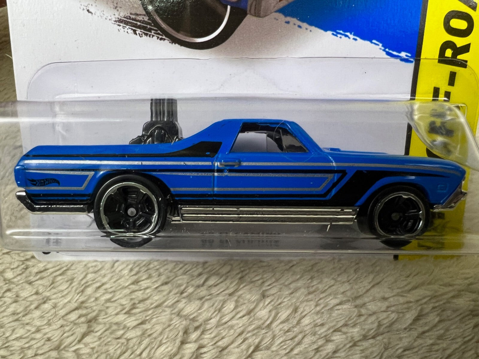 🔥🔥Hot Wheels HW OFF-ROAD Grabber Blue 68 El Camino Hot Trucks 122/250 HW12🔥🔥