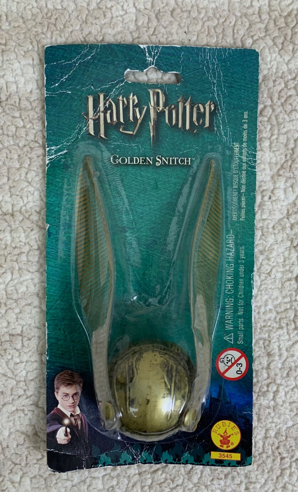 Harry Potter Quidditch Golden Snitch Toy Accessory Rubies