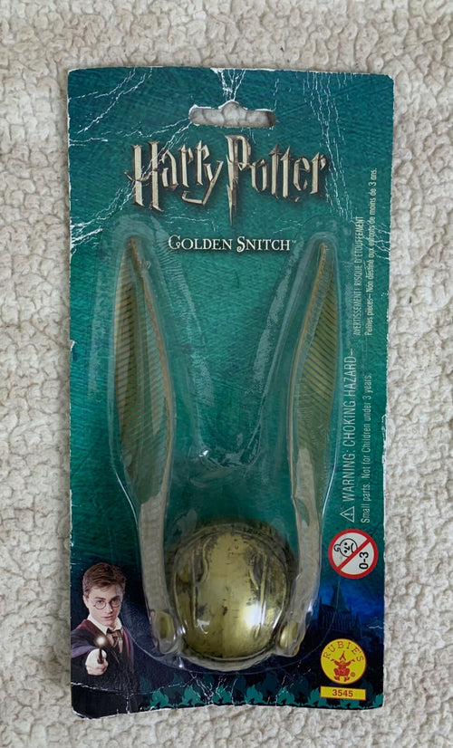Harry Potter Quidditch Golden Snitch Toy Accessory Rubies