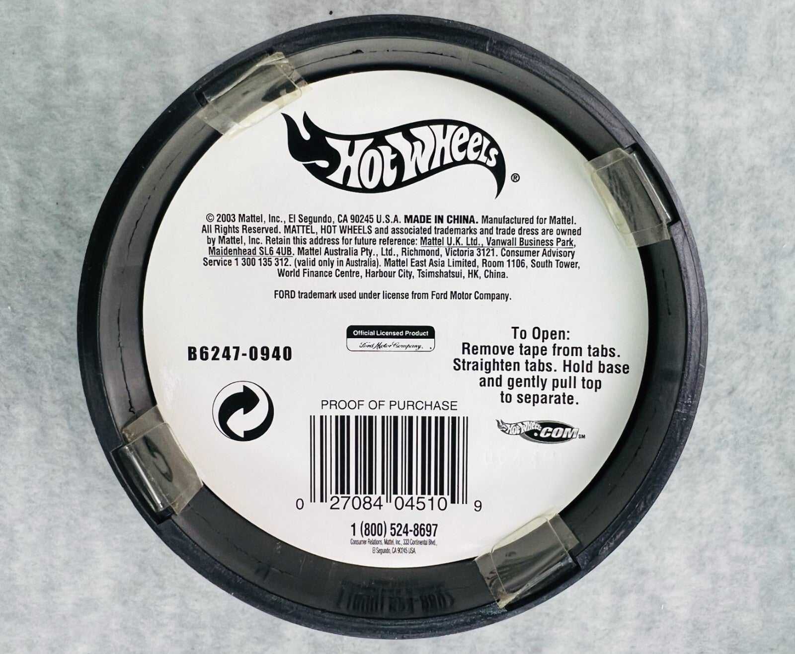 🇺🇸🇺🇸Hot Wheels Model T Ford Oil Can Rod Series Purple Car🇺🇸🇺🇸
