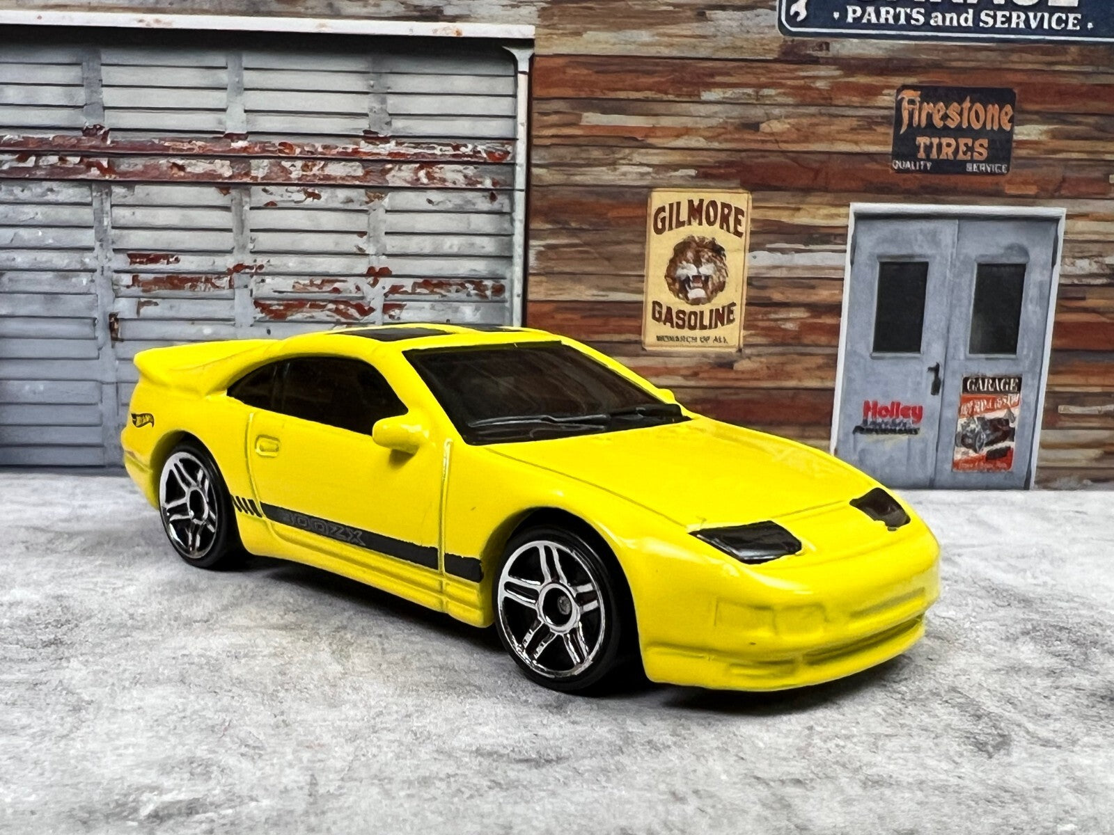 🔥🔥🔥Hot Wheels Nissan 300ZX Twin Turbo Yellow C18🔥🔥🔥