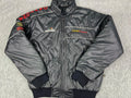 🏁Vintage Style Auco Daytona International Speedway Racing Jacket Mens Medium🏁