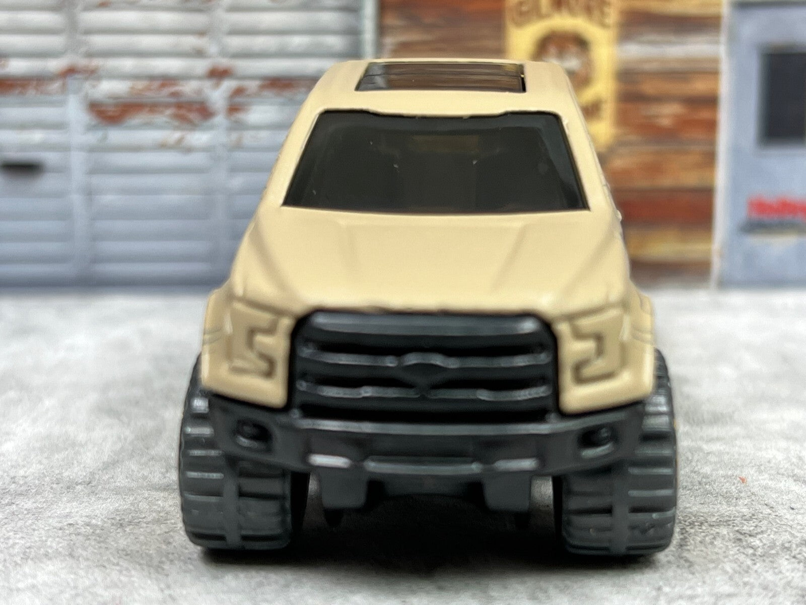 🇺🇸🇺🇸🇺🇸Hot Wheels Speed Blur  Beige '15 Ford F-150 C4🇺🇸🇺🇸🇺🇸