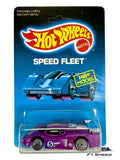 🔥🔥🔥Hot Wheels Speed Fleet BLACKWALLSGT Racer PURPLE H31🔥🔥🔥