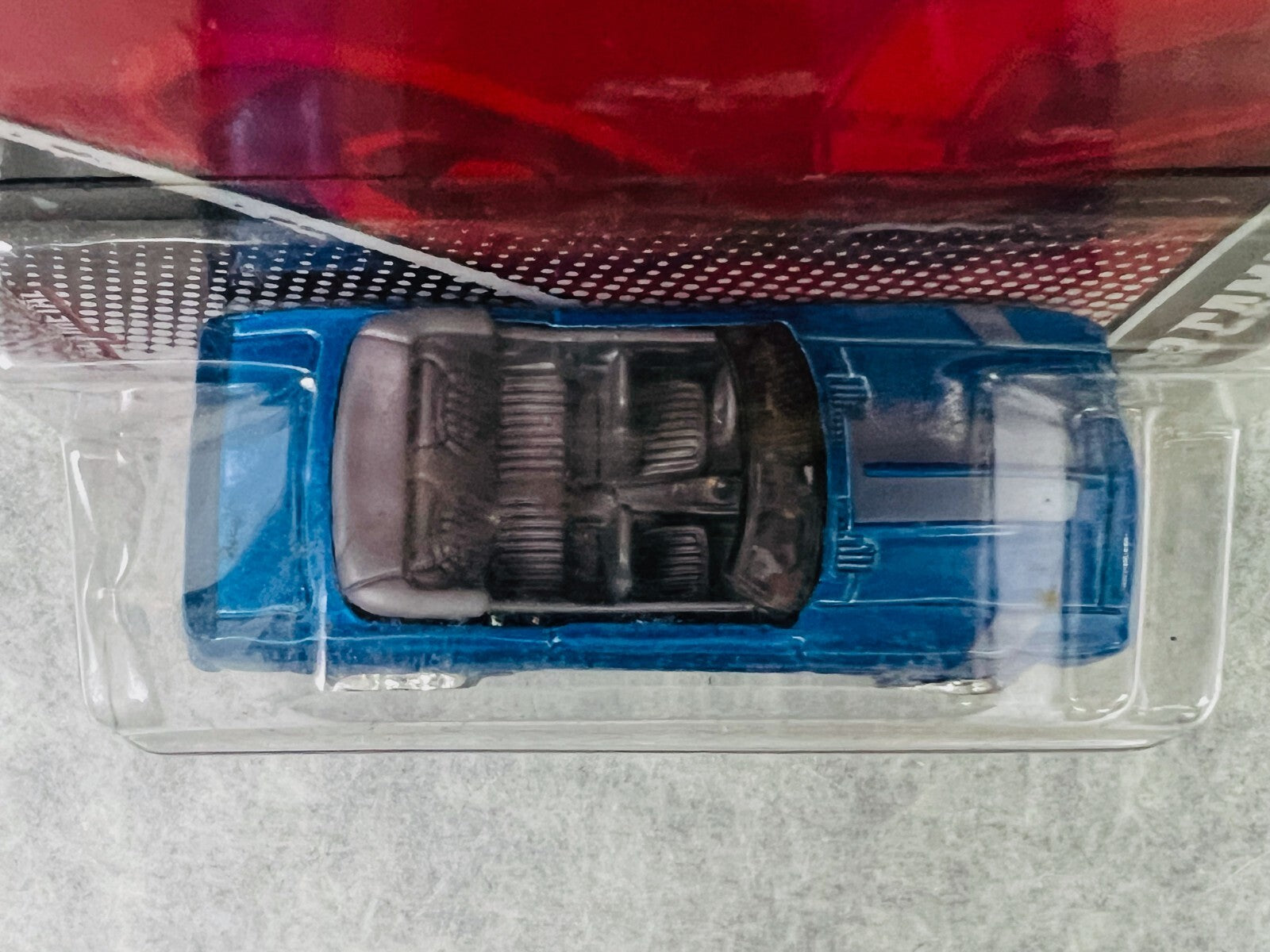 🇺🇸🇺🇸Hot wheel Garage '69 Camaro Convertible Blue  14/22 H31🇺🇸🇺🇸