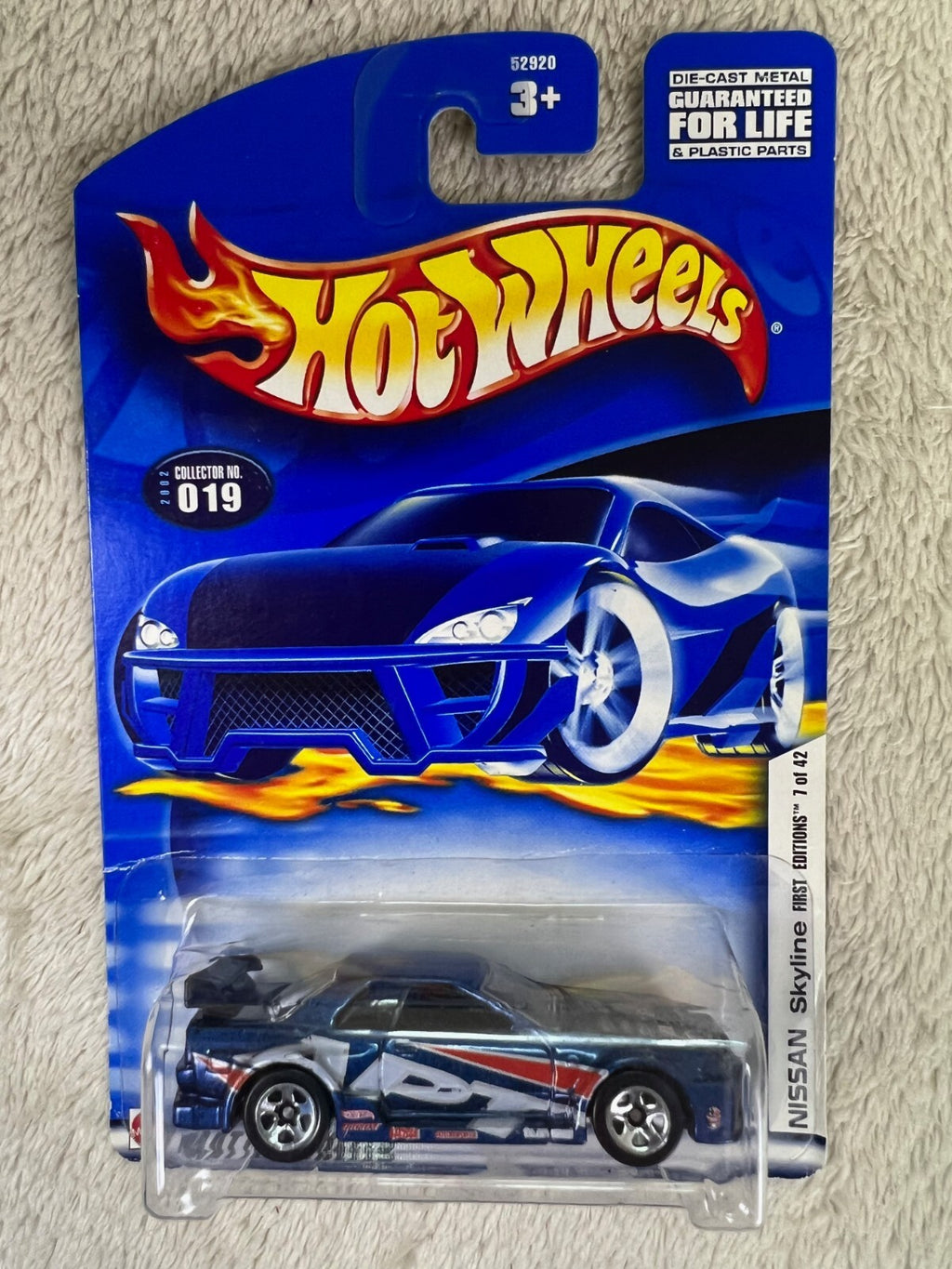 🔥🔥🔥Hot Wheels Nissan Skyline 2000 First Editions Collector #19 HW13🔥🔥🔥