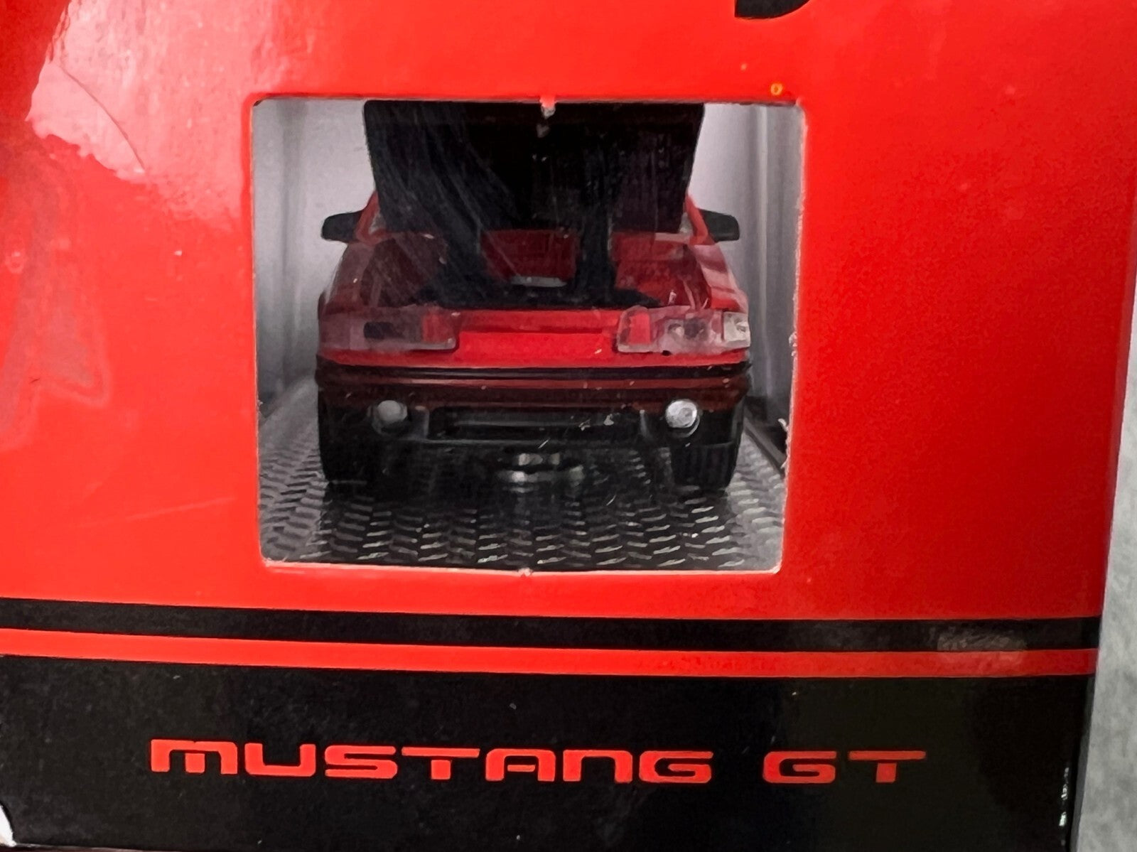 🇺🇸M2 Machines 1987 Ford Mustang GT Holley R72 22-31 ERROR UNSPUN HW9🇺🇸
