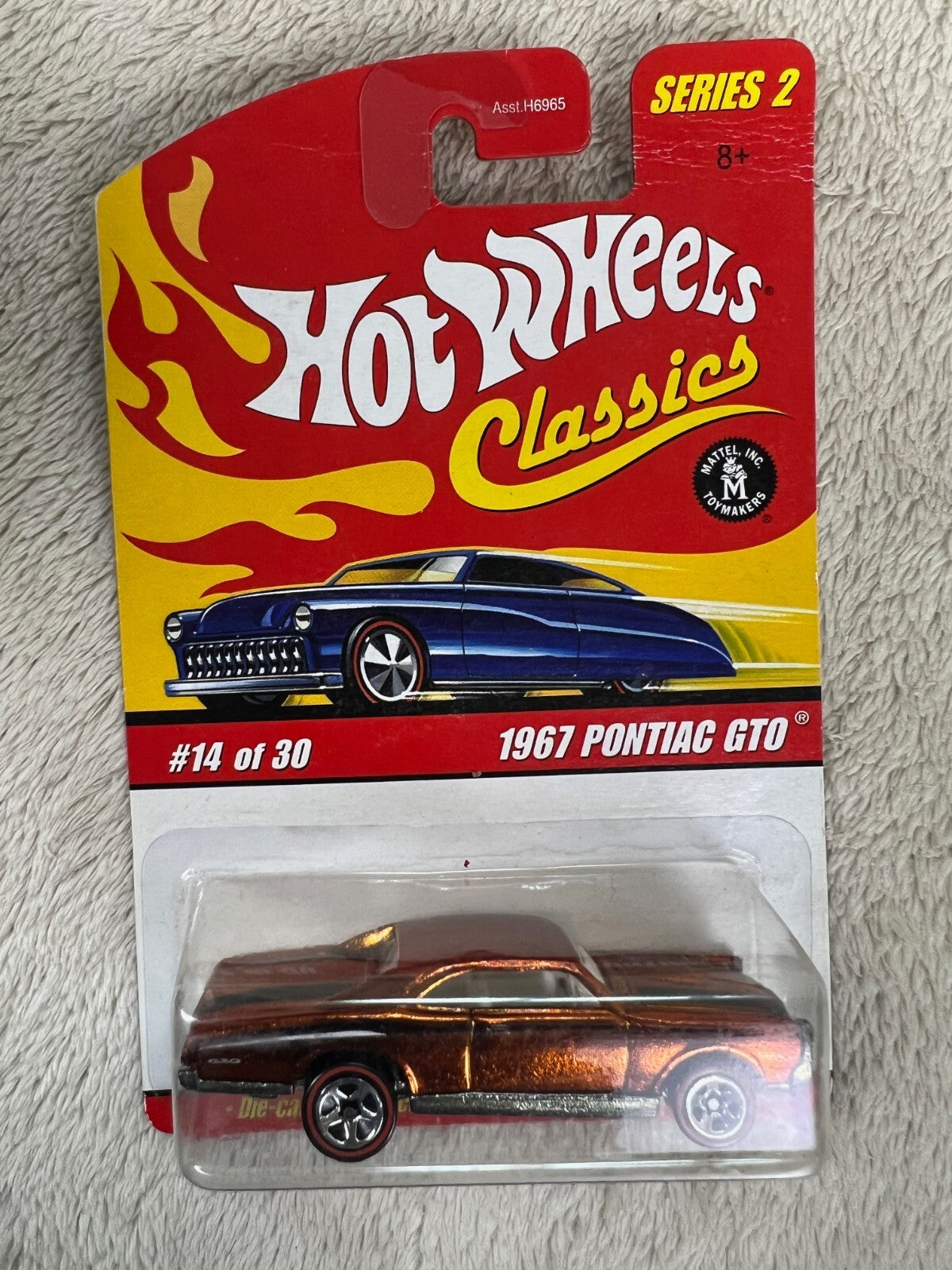 🔥🔥🔥🔥Hot Wheels Classics Series 2 1967 Pontiac GTO 1/64 Scale HW13🔥🔥🔥🔥