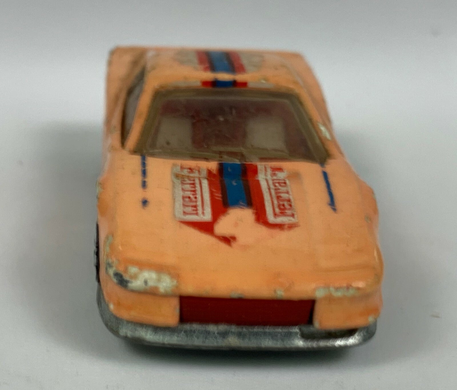 🔥Vintage Hot Wheels Ferrari Testarossa Peach Blackwalls Color Racer Changers🔥