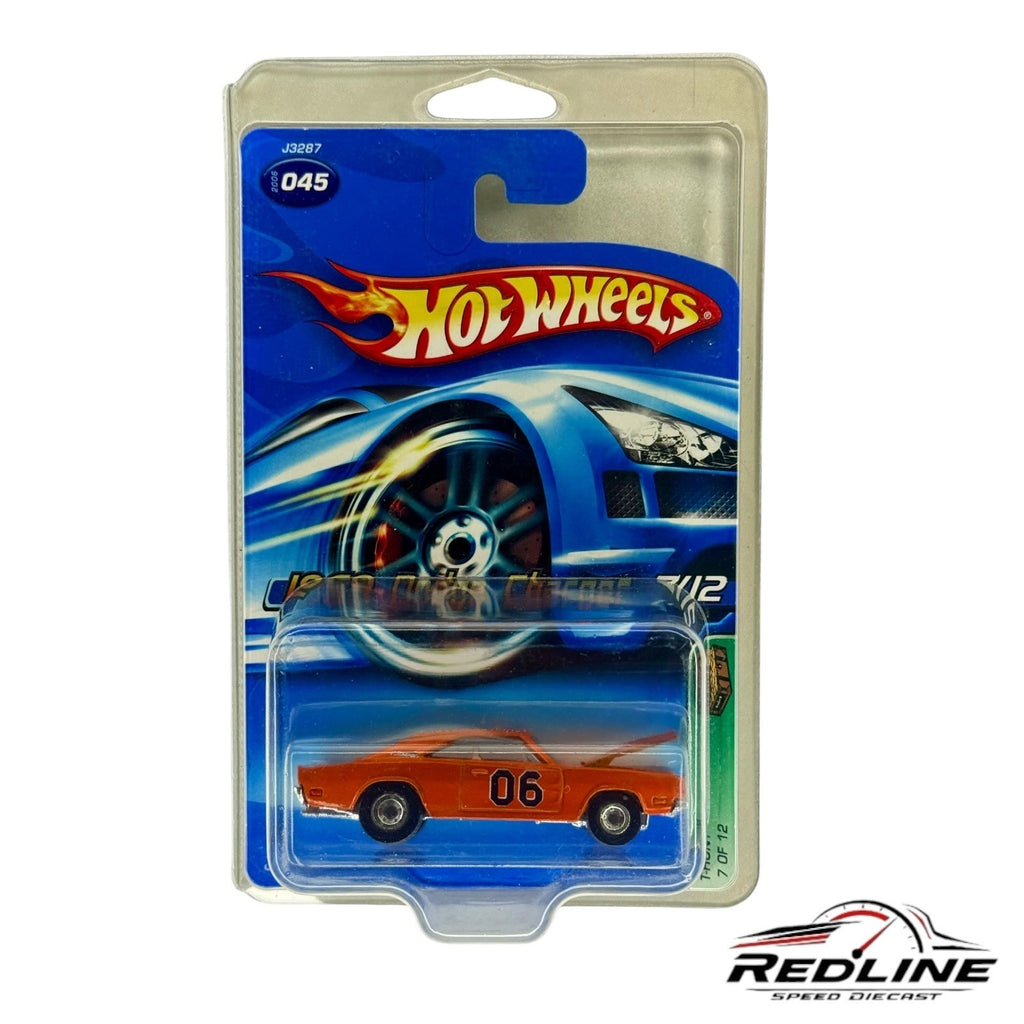 🇺🇸Hot Wheels 1969 Dodge Charger Treasure Hunt Orange 7/12 H31🇺🇸