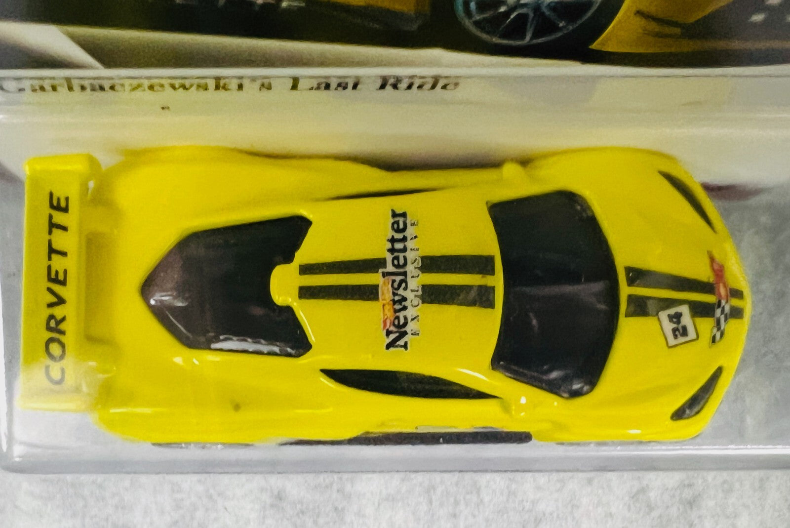 🇺🇸Hot Wheels Newsletter 24th Collector Nationals Corvette C8R 953/1000 H28🇺🇸