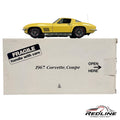 🇺🇸🇺🇸Danbury Mint 1 24 1967 Corvette Convertible Yellow 1:24 C2🇺🇸🇺🇸
