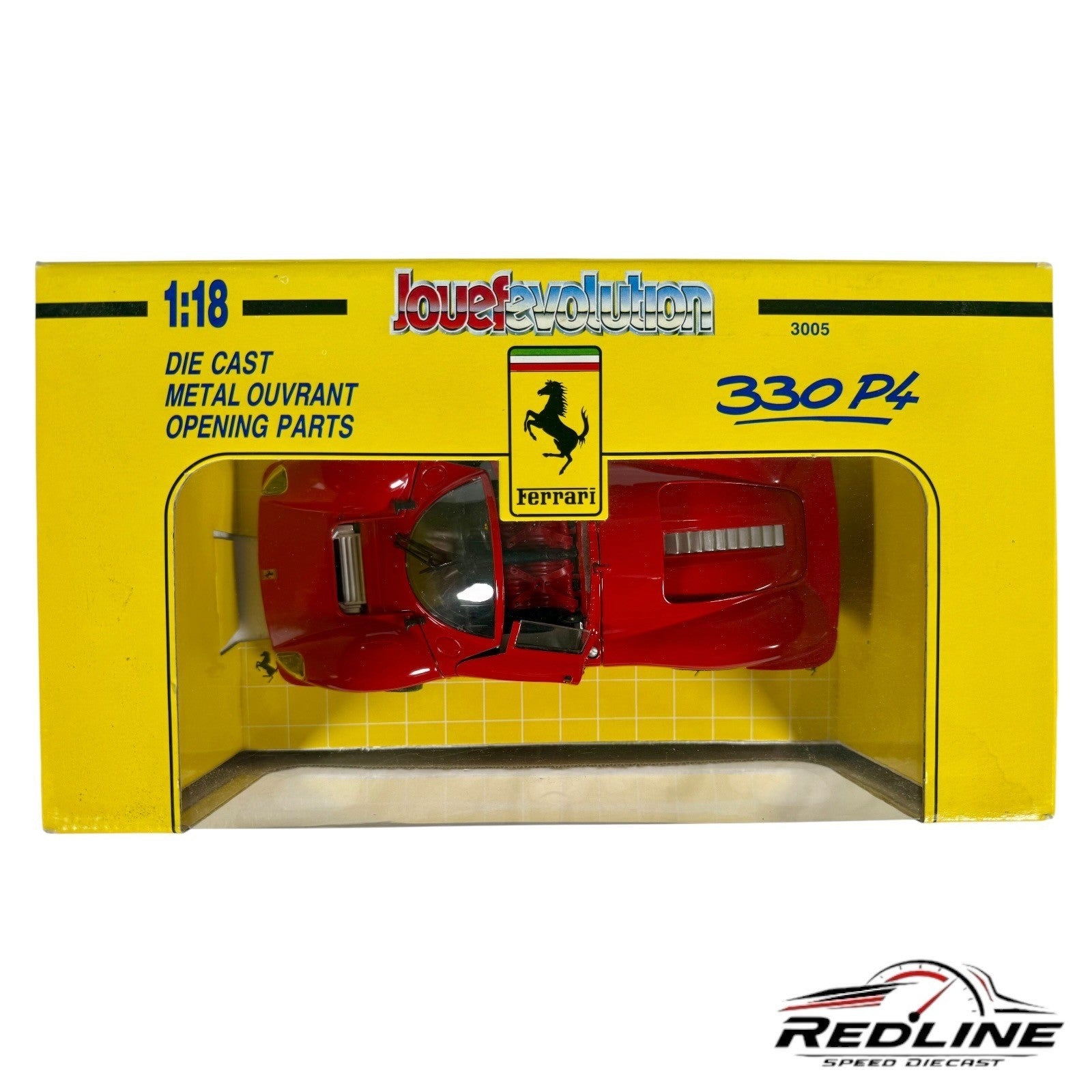 🇮🇹🇮🇹Jouef Evolution Ferrari 330 P4 Red 1:18 C3🇮🇹🇮🇹