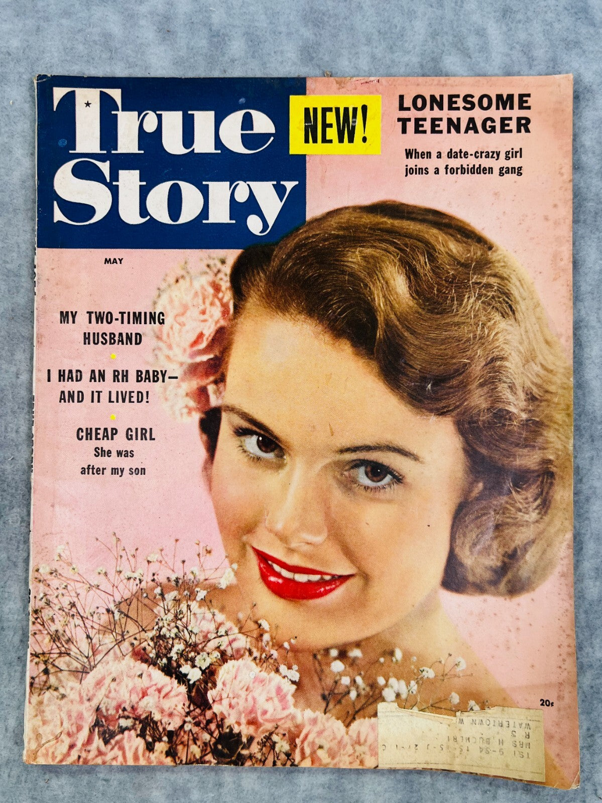 🔥🔥🔥True Story Magazine May 1954 Two-Timing Husband Lonesome Teenager🔥🔥🔥