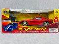 🇺🇸MEGA MOTORS Dodge Viper SRT-10 Radio Controlled 1:24Scale Car RED🇺🇸