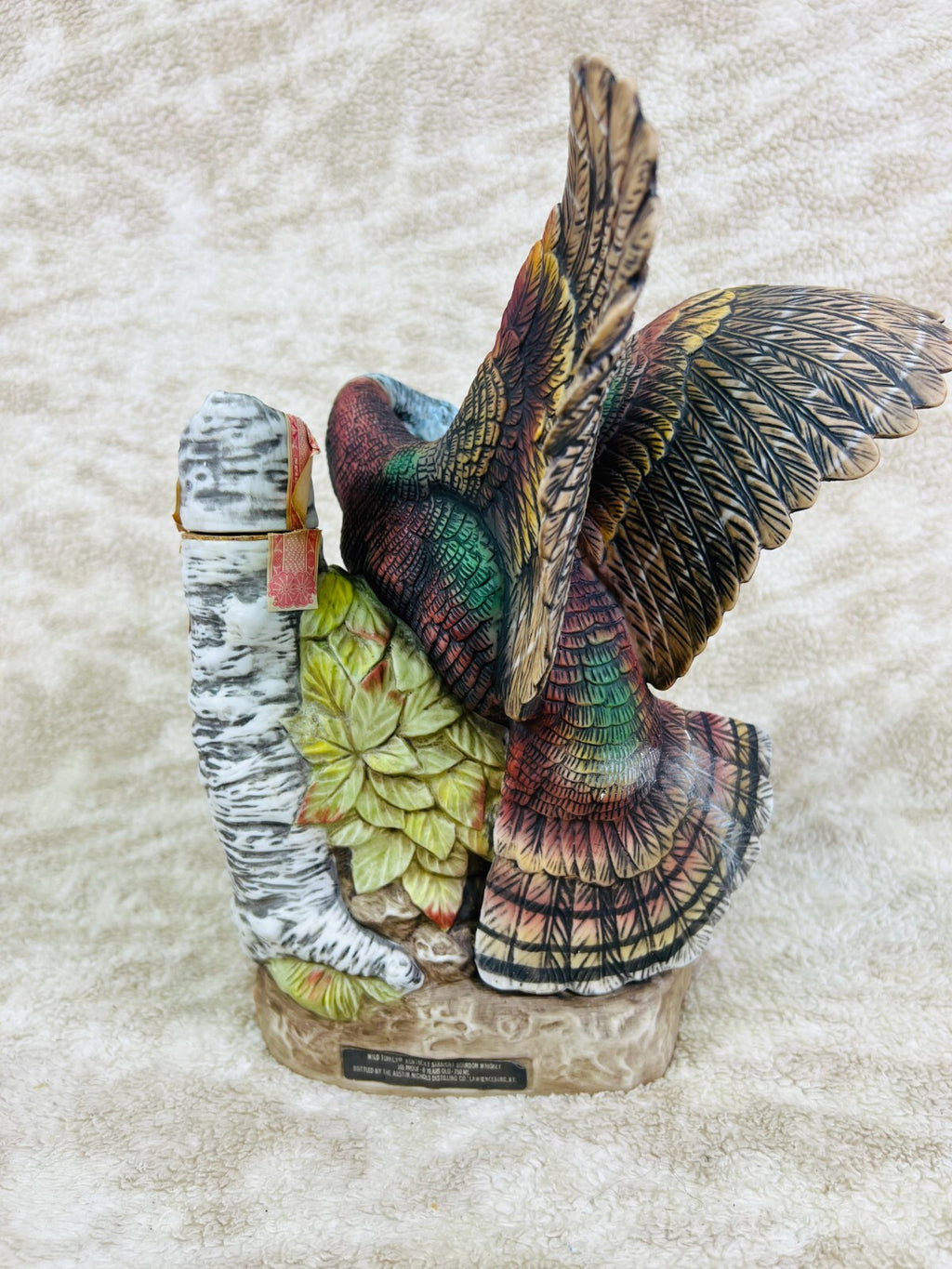 🦃🦃Austin Nichols No 6 Wild Turkey & Poults  Decanter 1984 EMPTY🦃🦃
