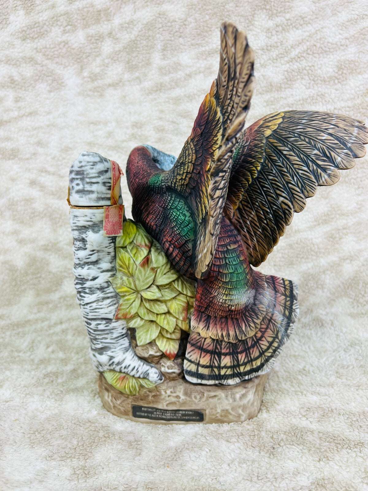 🦃🦃Austin Nichols No 6 Wild Turkey & Poults  Decanter 1984 EMPTY🦃🦃