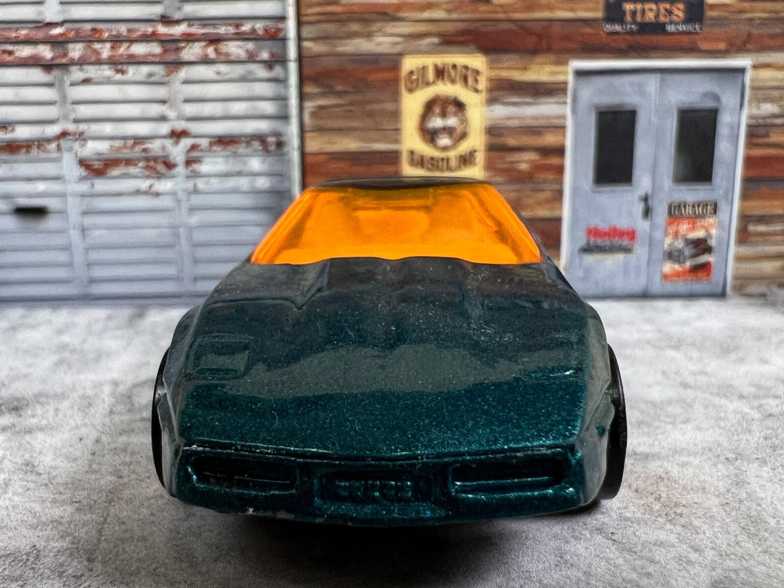 🔥🔥🔥Vintage 1981 Hot Wheels Corvette Orange and Turquoise C3🔥🔥🔥