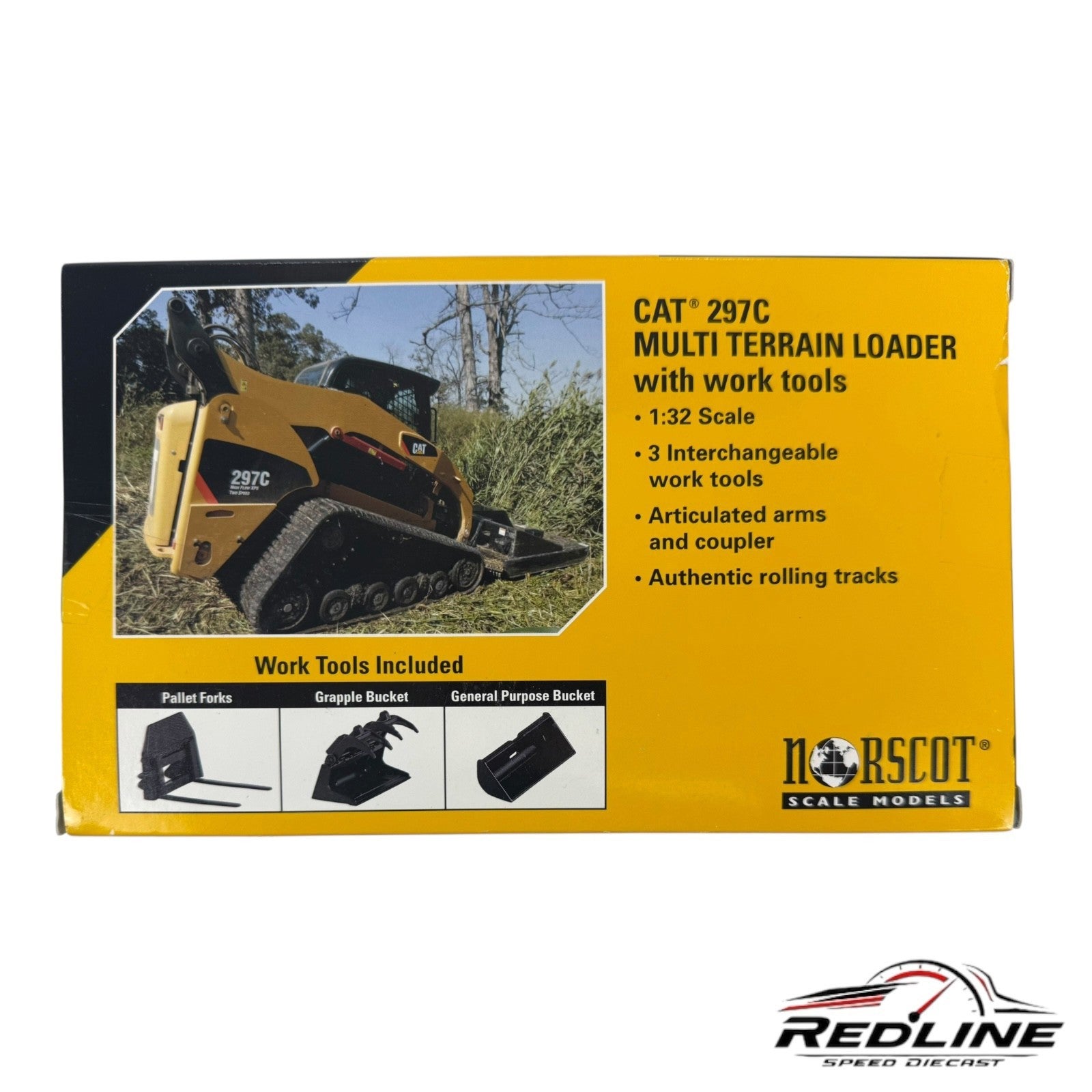 🇺🇸CATERPILLAR  297C Multi Terrain Loader 1:32 C2🇺🇸
